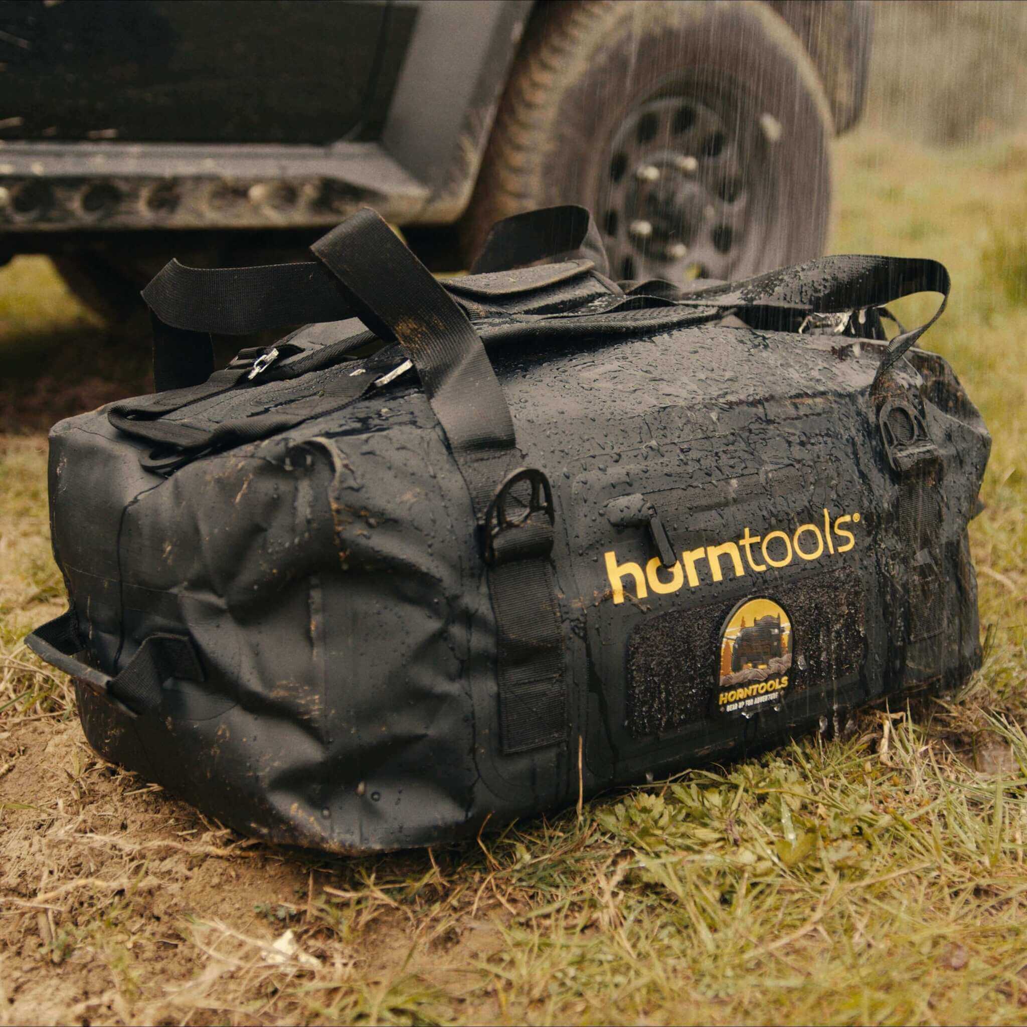 Expedition Bag Schwarz - Wasserdichte Tasche