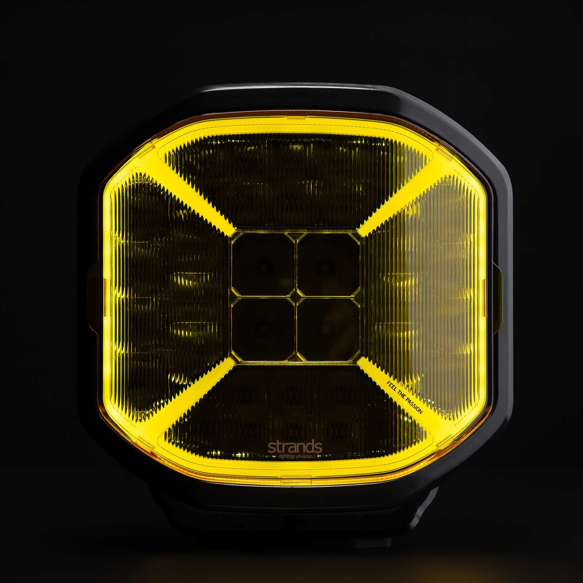 Strands SIBERIA X LENS COVER YELLOW FLOOD 7″