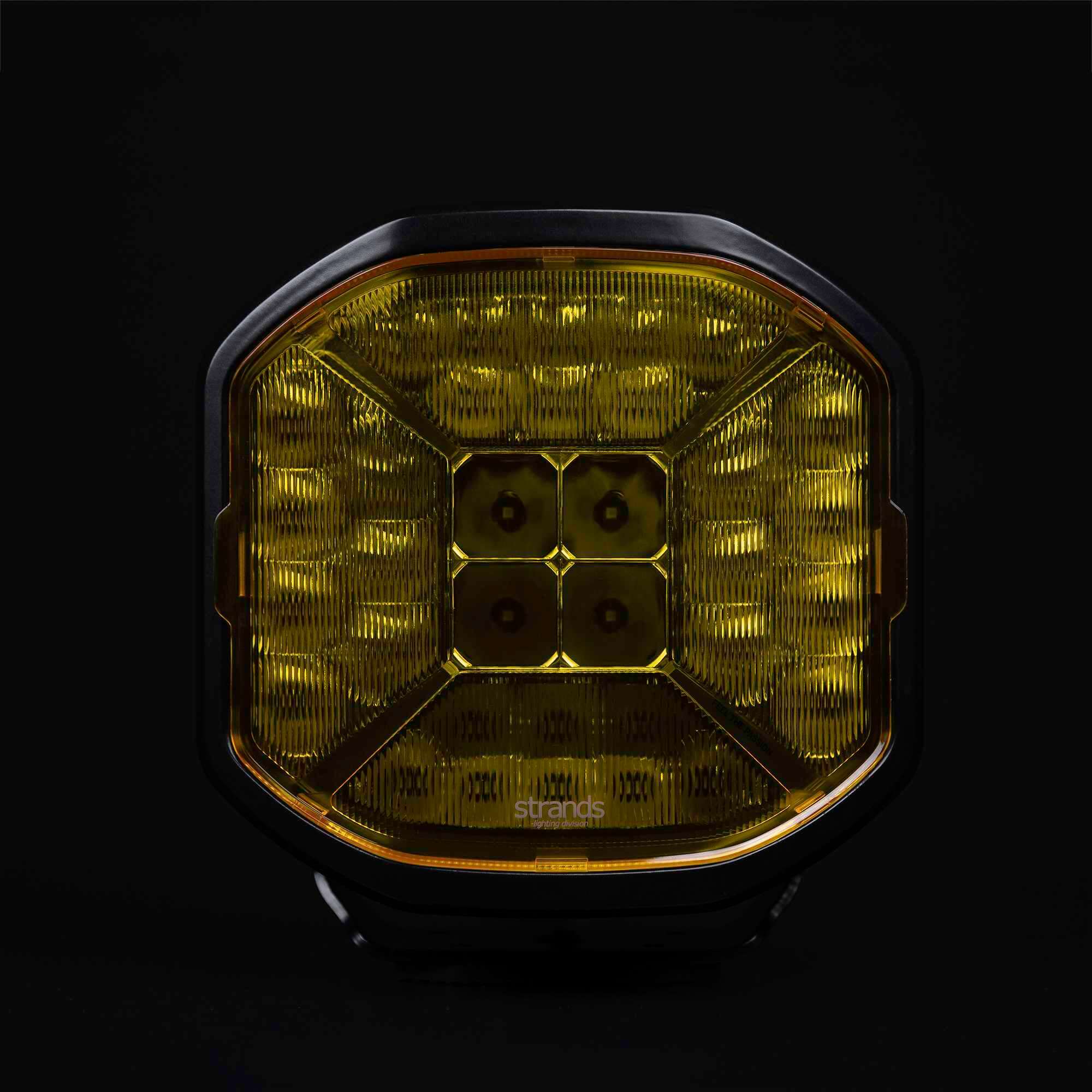 Strands SIBERIA X LENS COVER YELLOW FLOOD 7″