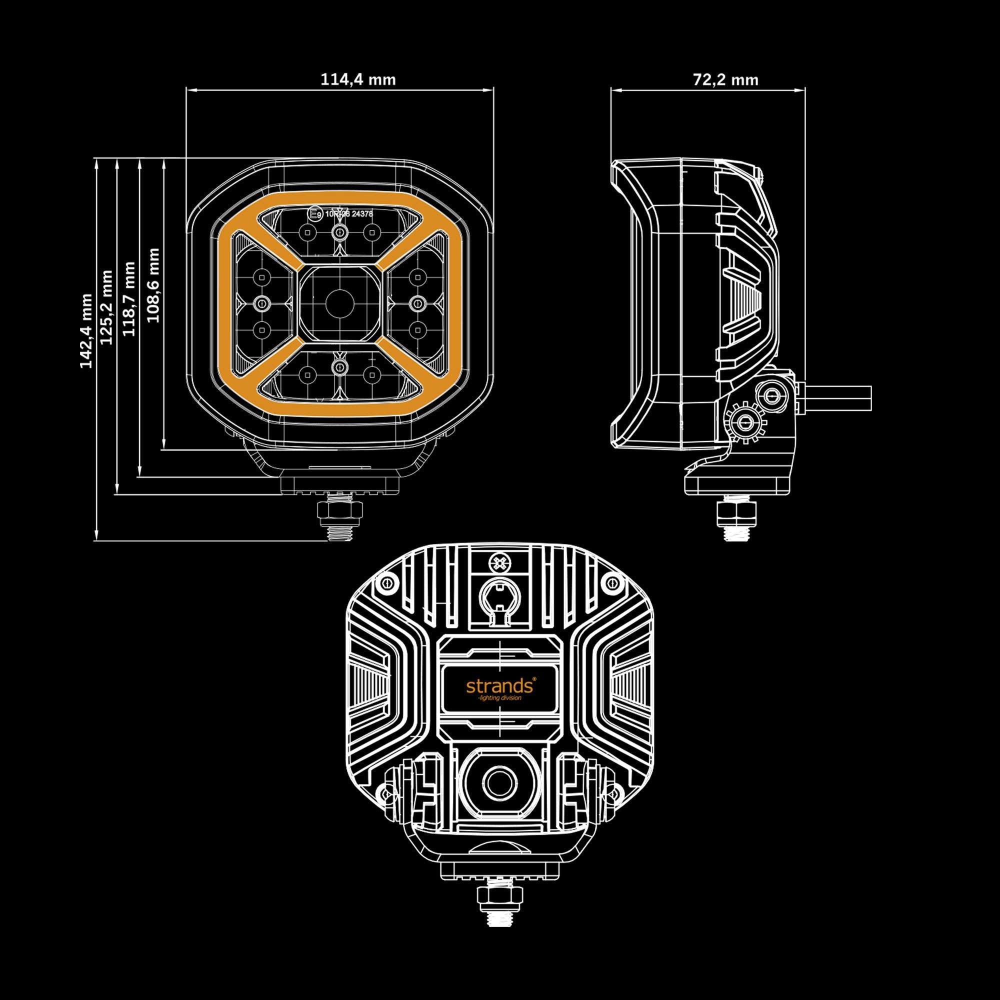 Strands SIBERIA X WORK LIGHT 70W