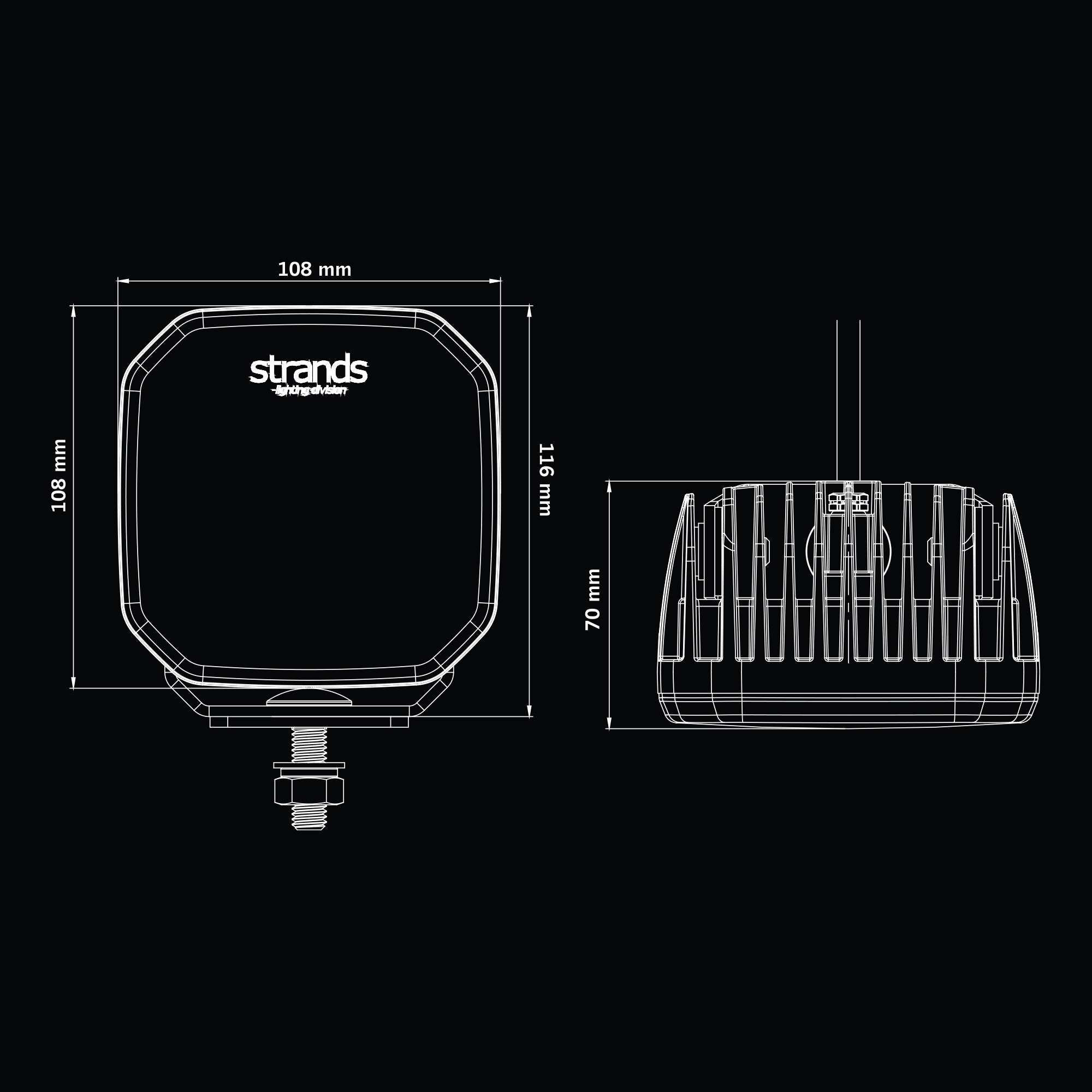 Strands FOR9T NO-GLARE WORK LIGHT 78W