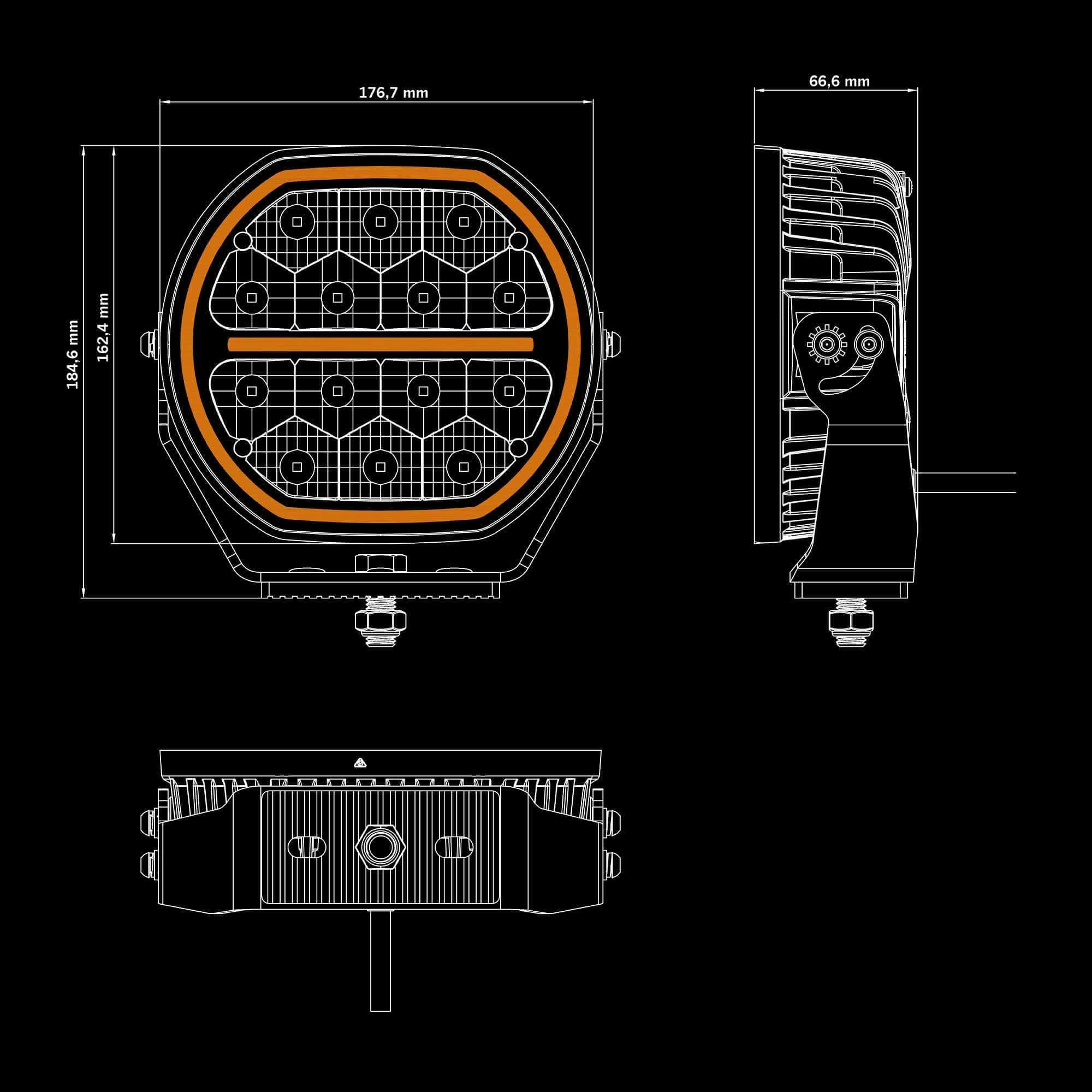 Strands BIG ENERGY 2.0 DRIVING LIGHT 7″