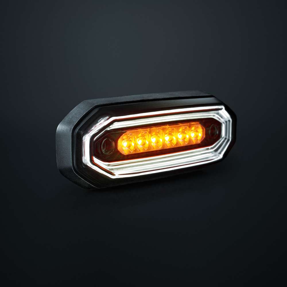 Strands FOR9T AURA DIRECTIONELE WAARSCHUWINGSLICHT 6 LED Wit/Amber