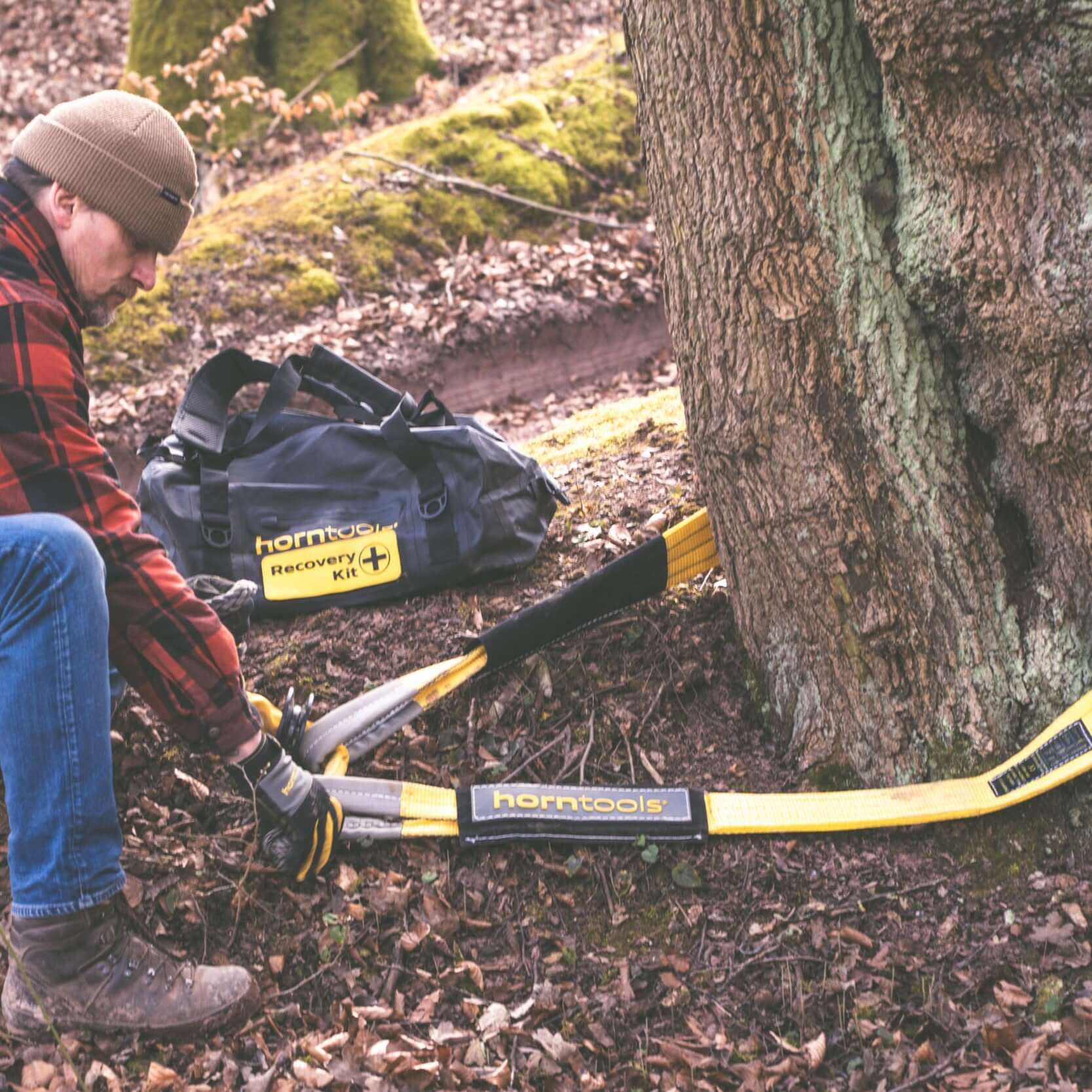 Bergegurt gelb 21 Tonnen Bruchlast