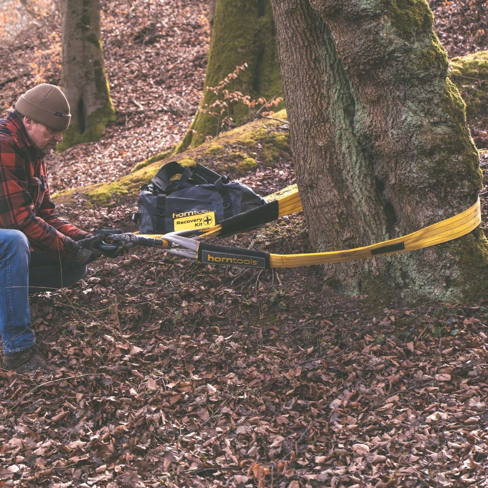 Bergegurt gelb 21 Tonnen Bruchlast