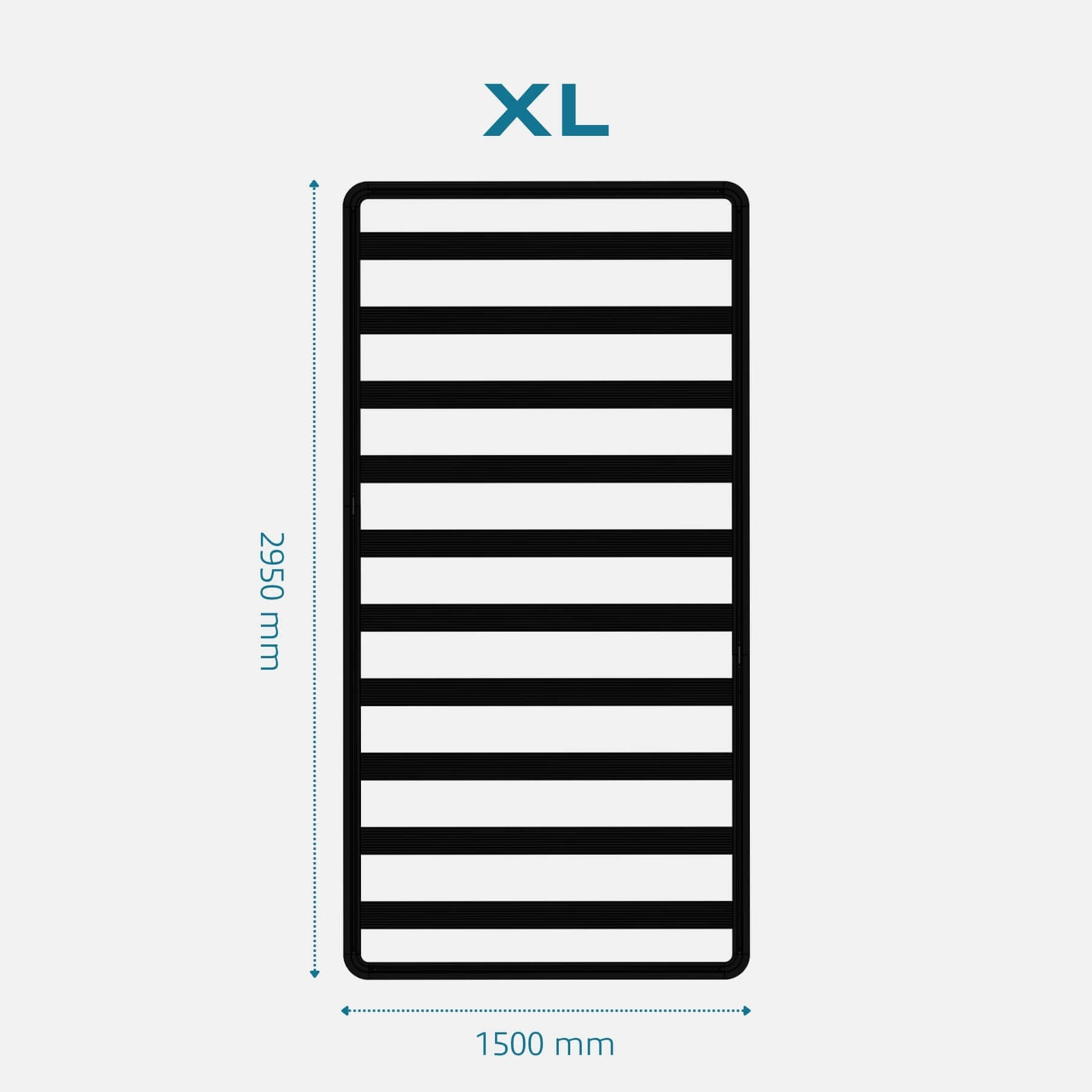 Dachträger Plattform ExRoof universal - vier Größen
