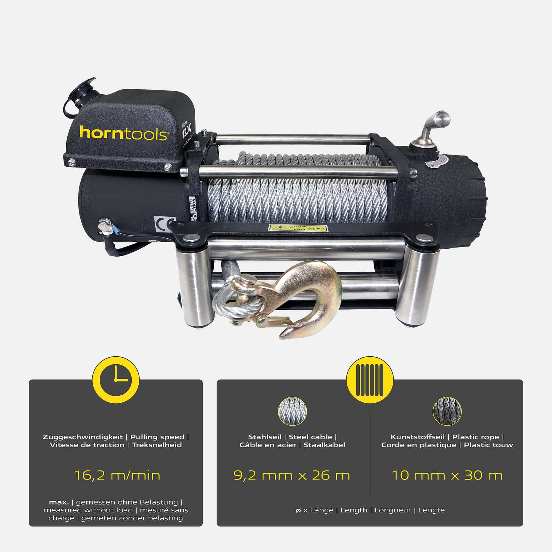 Winch Alpha 5.4 tons Quick