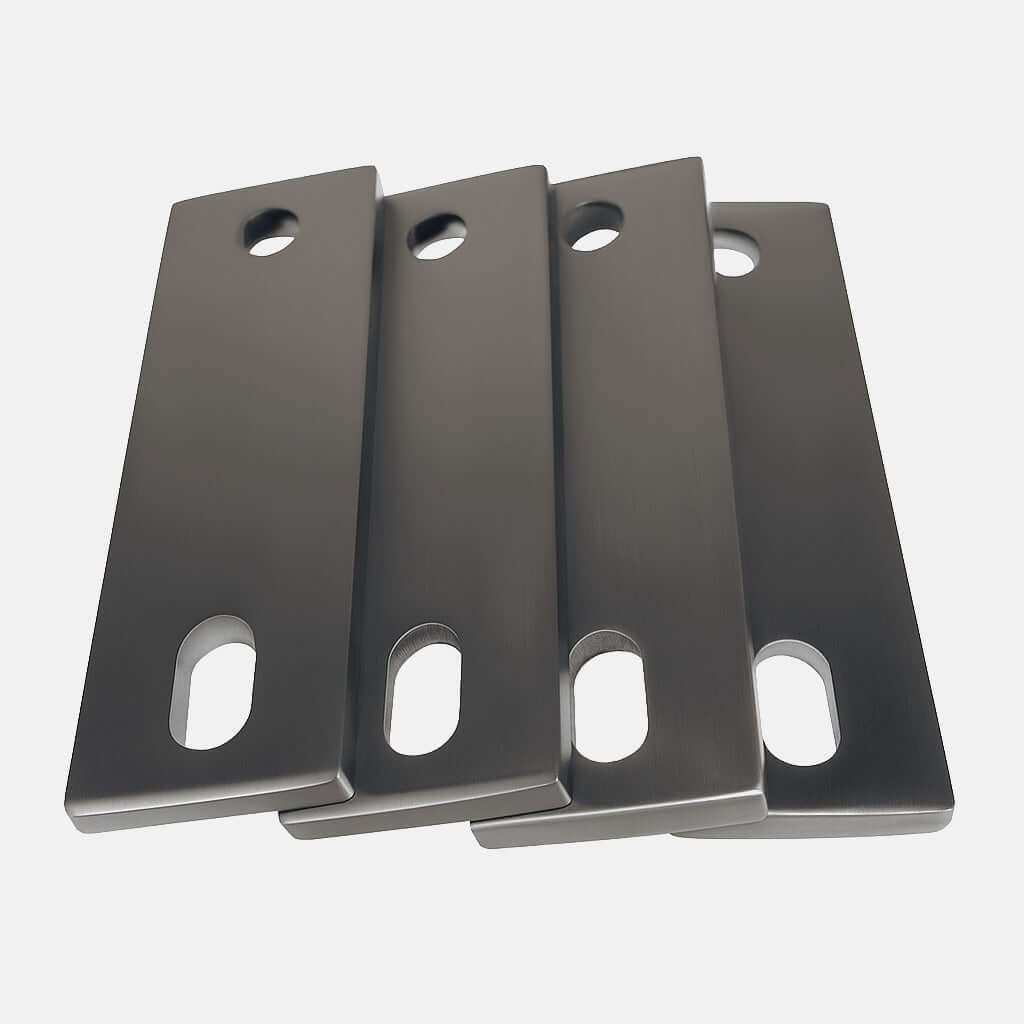 Dachzelt Befestigung Gegenplatte Edelstahl 4 Stück