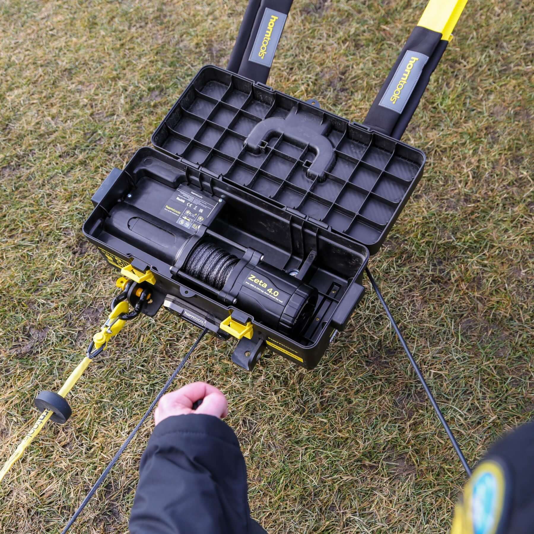 Winch Box - Mobile Seilwinde 1,8 Tonnen