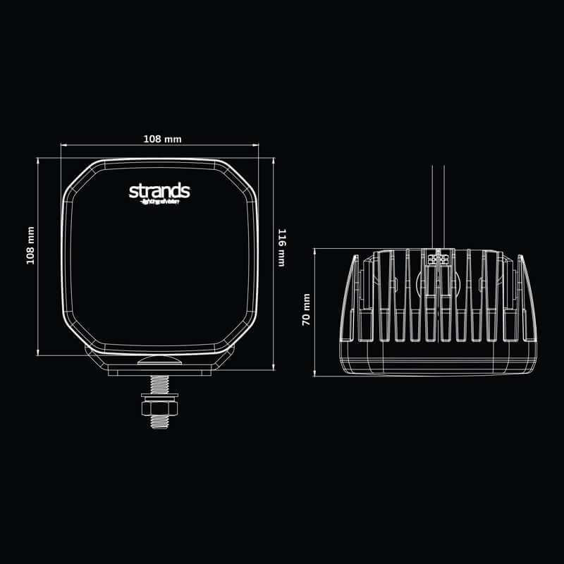 Strands FOR9T NO-GLARE WORK LIGHT 78W