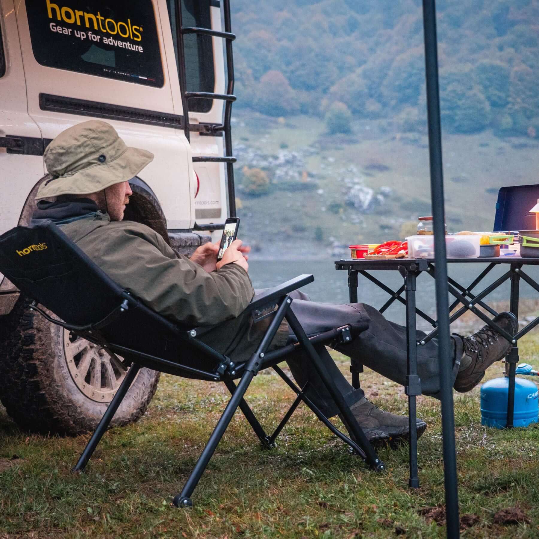 Campingstuhl Recliner