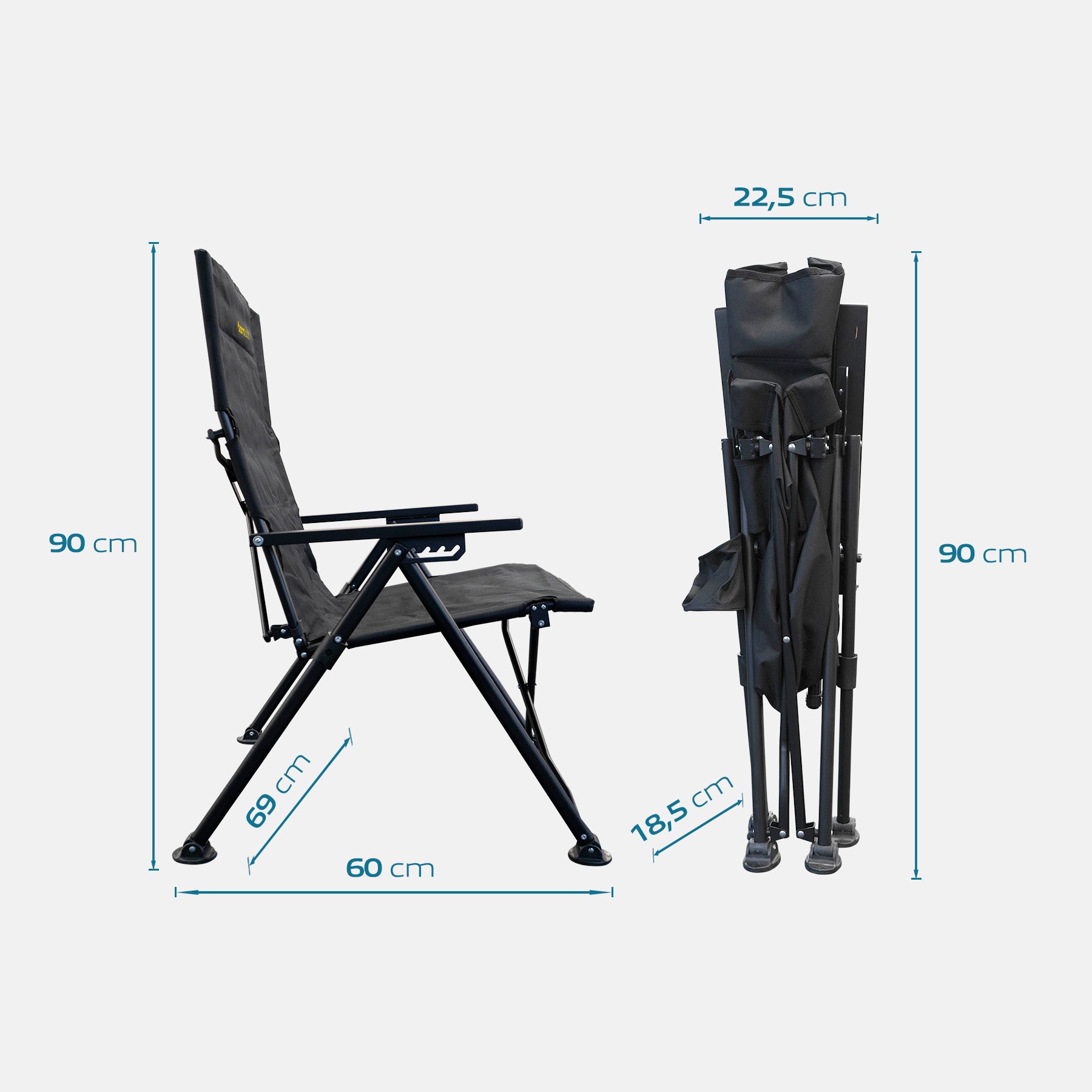 Campingstuhl Recliner