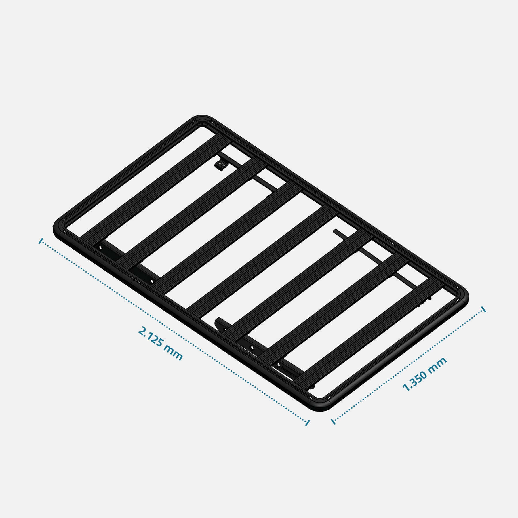 Dachträger ExRoof für Land Rover Defender 110 mit OEM-Schienen (Bj. ab 2020)