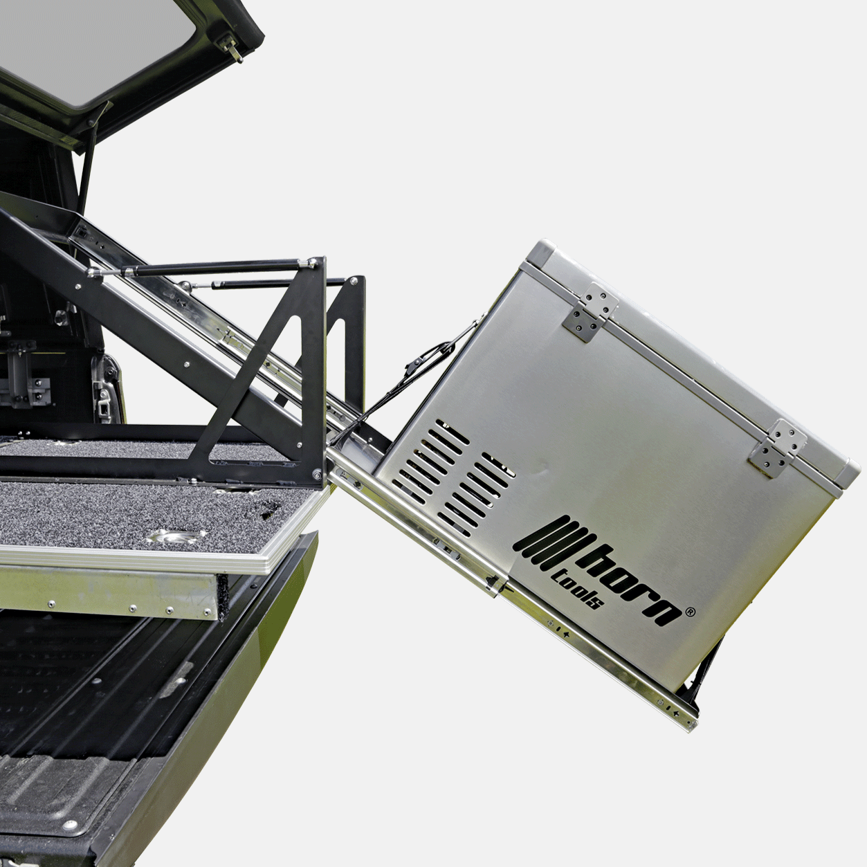 Koelbox uittrekbaar kantelbaar 796x574mm aluminium