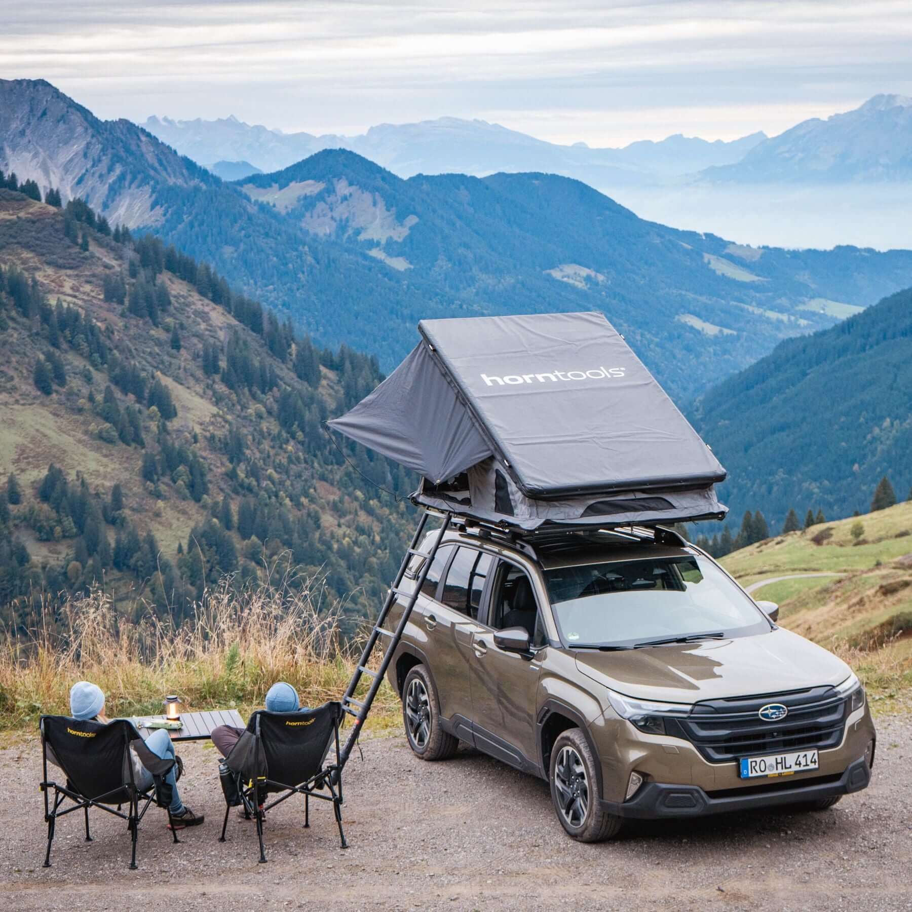 Triangle Dachzelt Cloud für 2 Personen - 140 cm