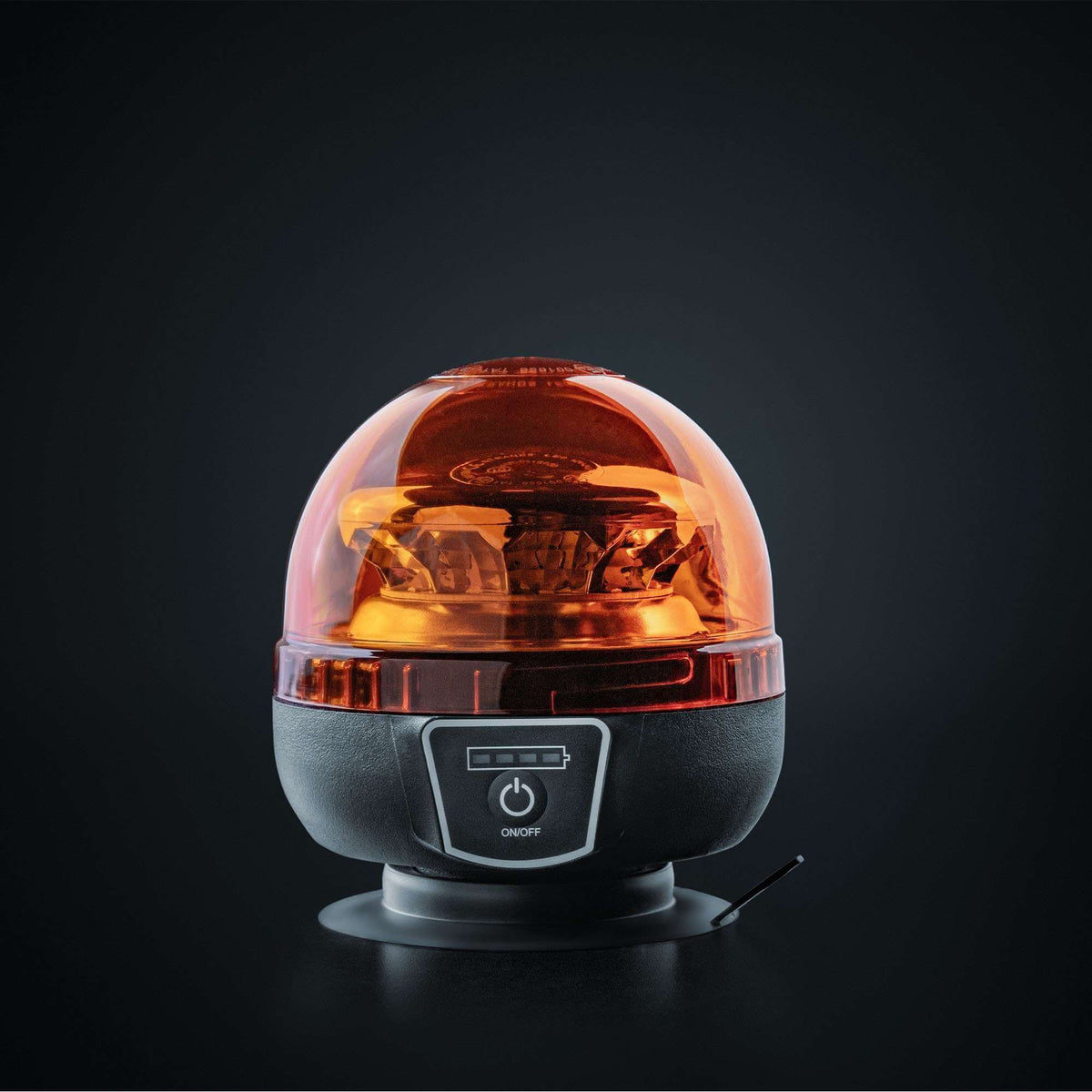 Strands BIG ENERGY PORTABLE WARNING LIGHT BEACON AMBER LENS