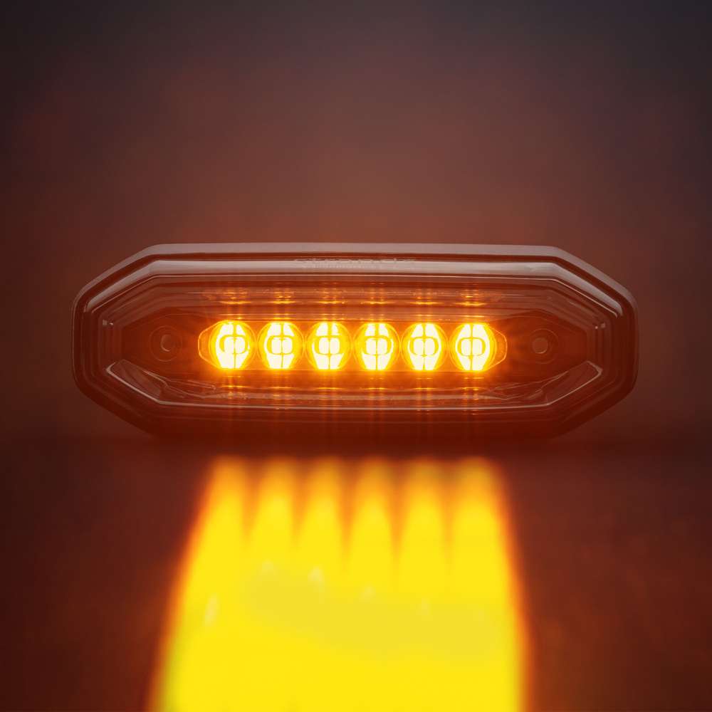 Strands FOR9T AURA DIRECTIONELE WAARSCHUWINGSLICHT 6 LED Wit/Amber