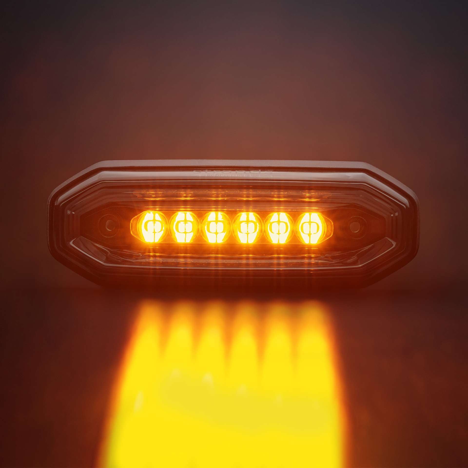 Strands FOR9T AURA RICHTINGAANWIJZER WAARSCHUWINGSLAMP 6 LED Amber