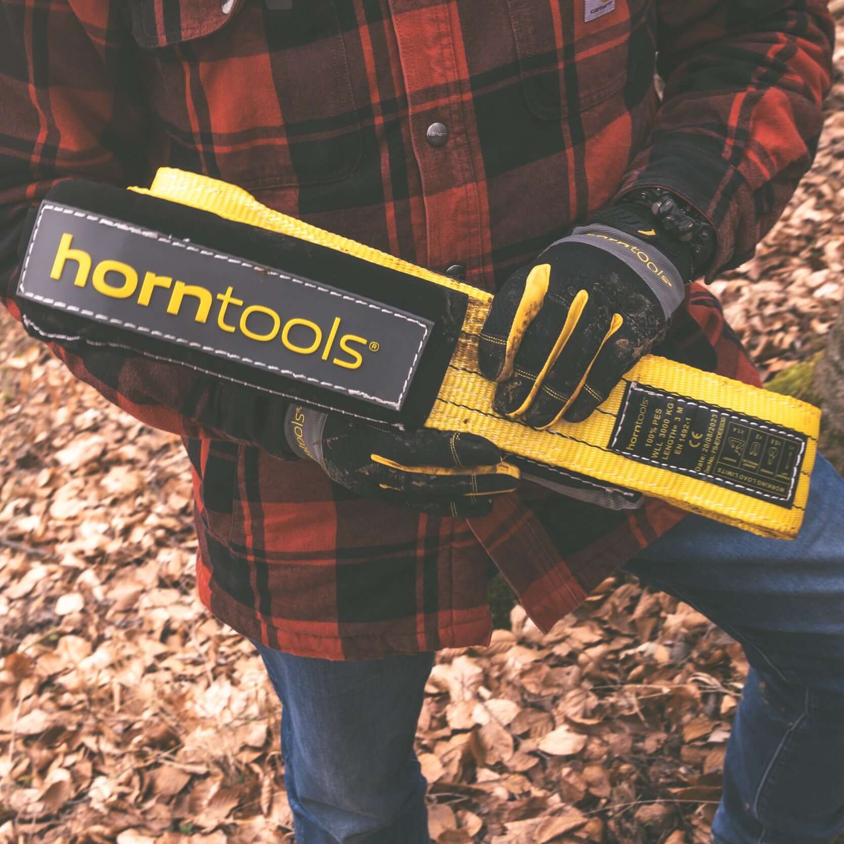 Bergegurt gelb 21 Tonnen Bruchlast