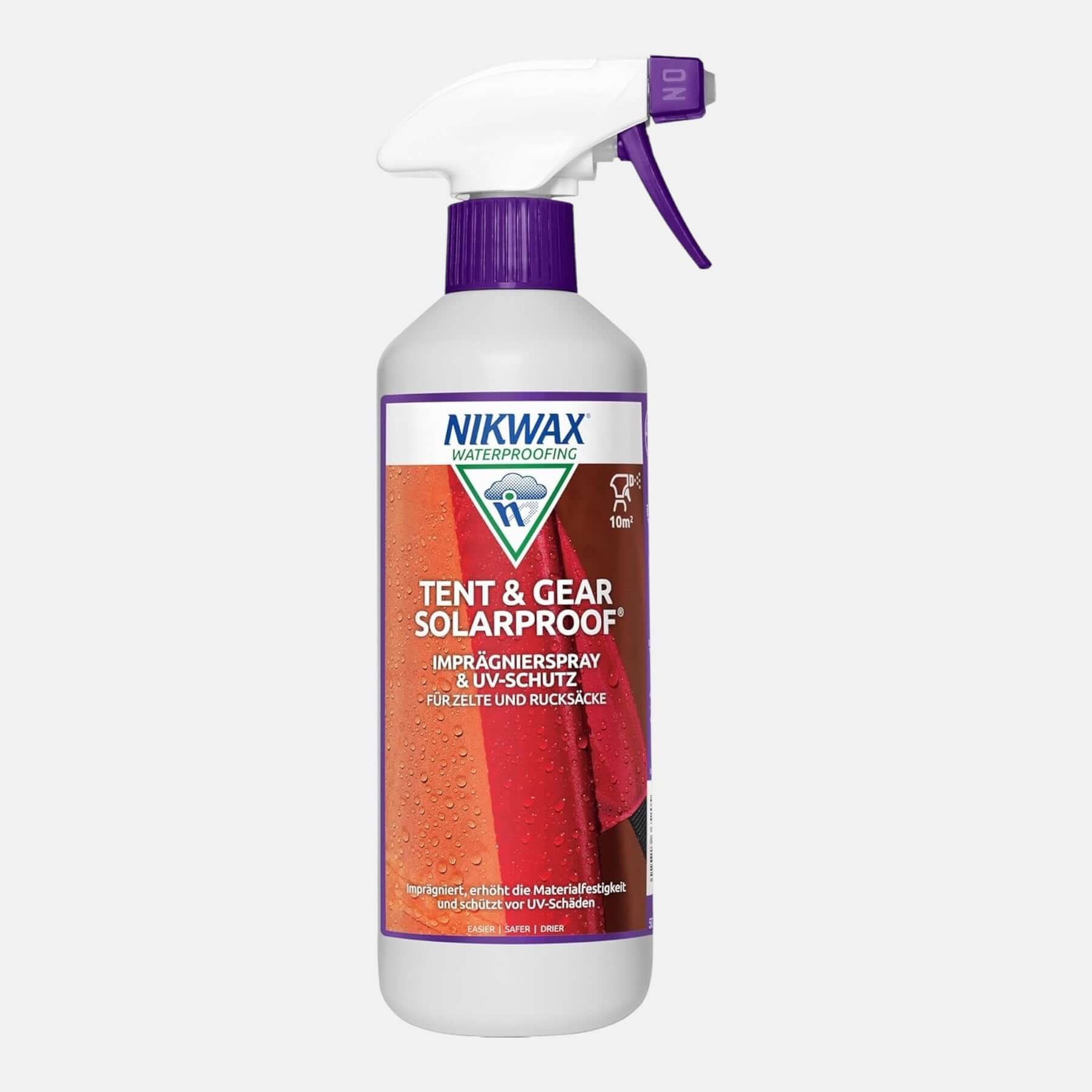 Imprägnierspray & UV Schutz - Tent & Gear SolarProof 500 ml