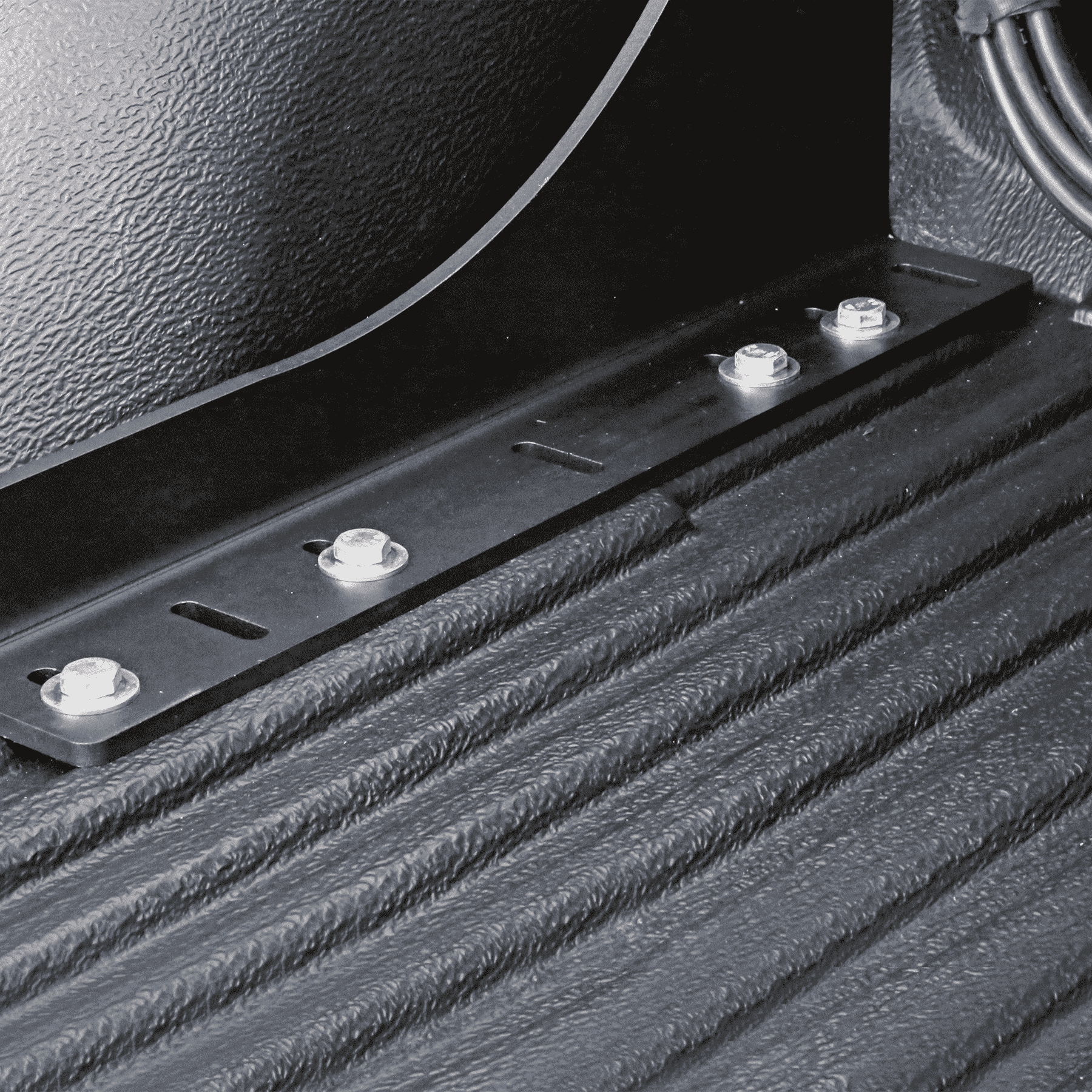 Heckwindenträger für Pickups mit Seilwinde und Kunststoffseil