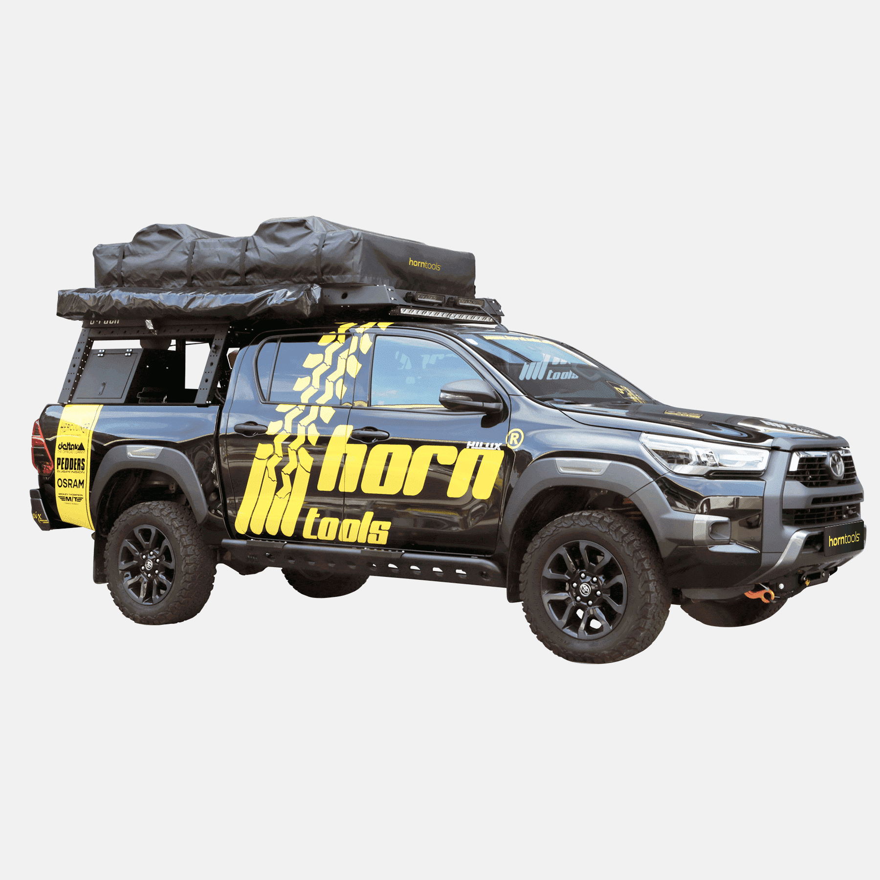 Toyota Hilux Trittbretter Rockslider Lapis