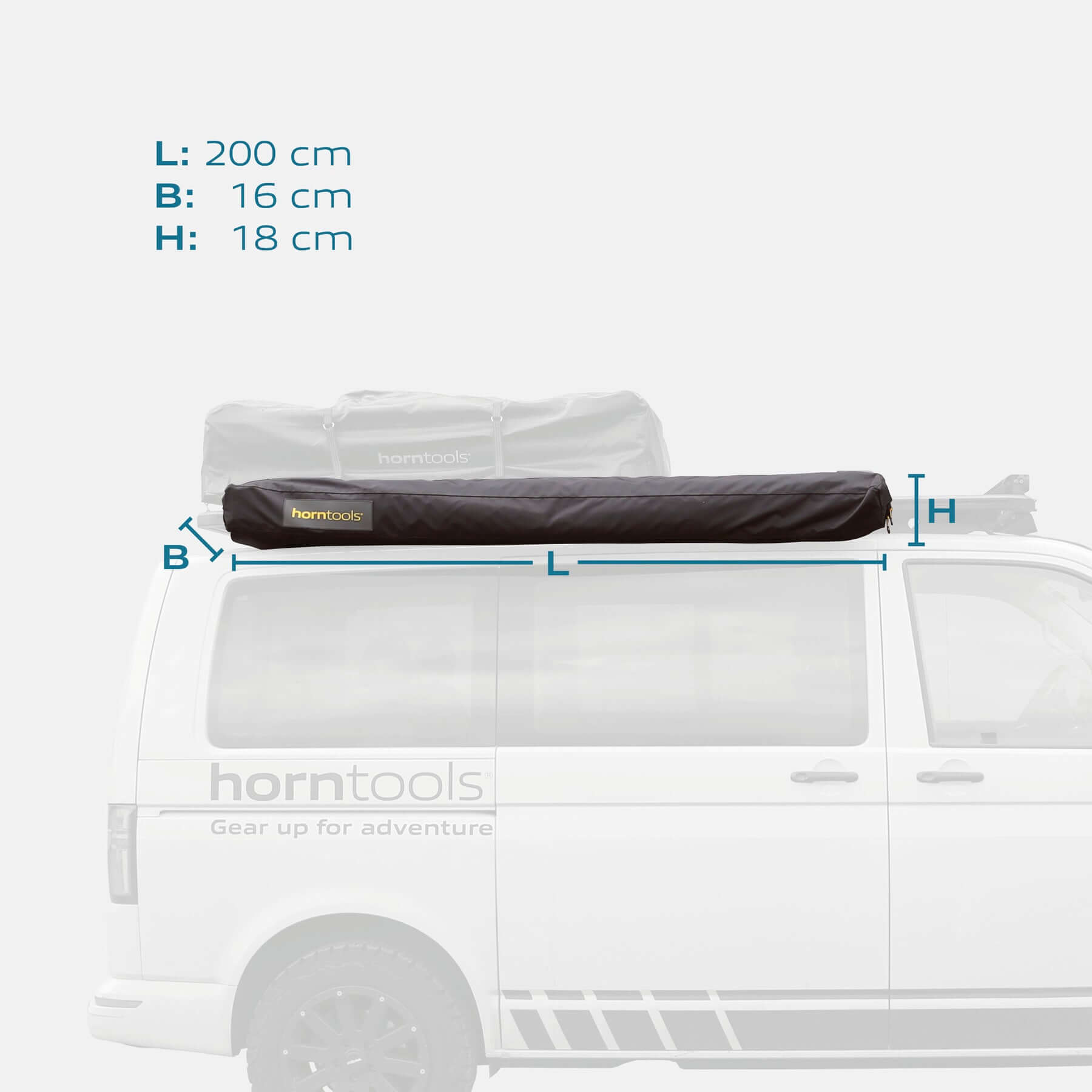 Markise Horizon Straight (freitragend)