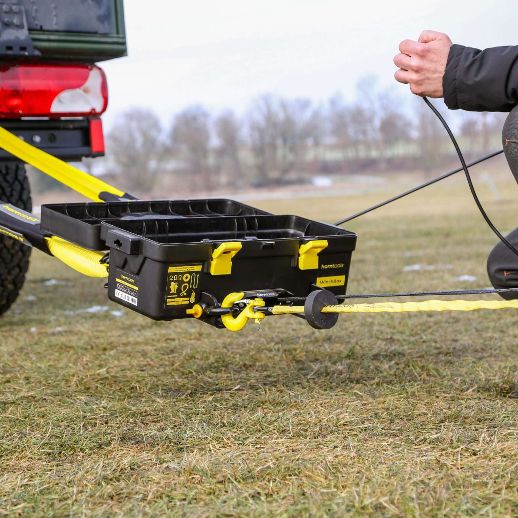 Winch Box - Mobile Seilwinde 1,8 Tonnen