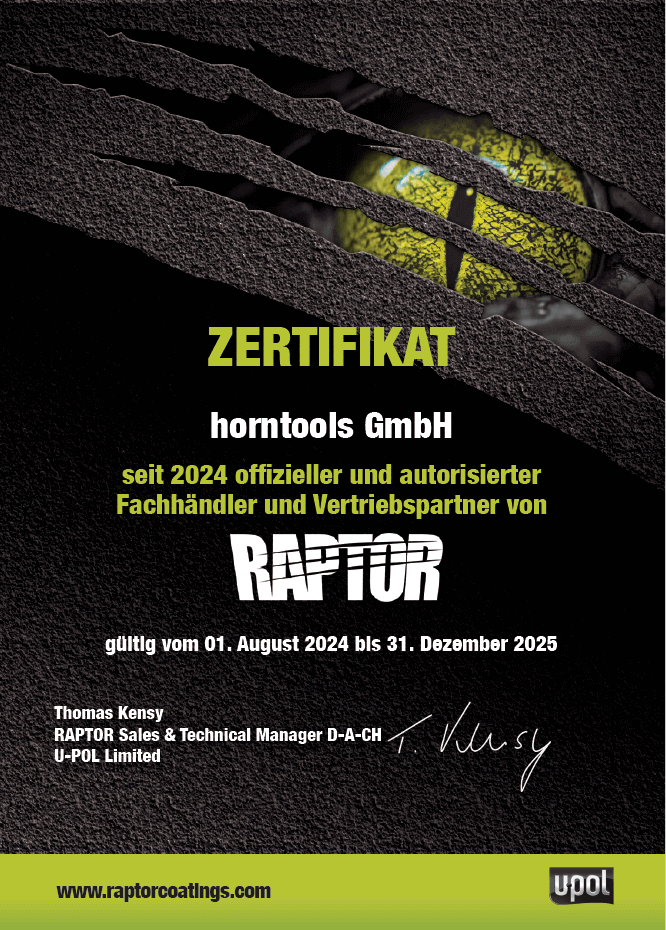 RAPTOR Pistole mit verstellbarer Düse