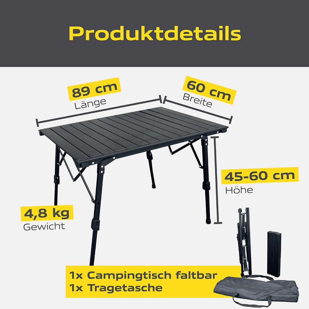 Campingmöbel Set - Klappbar