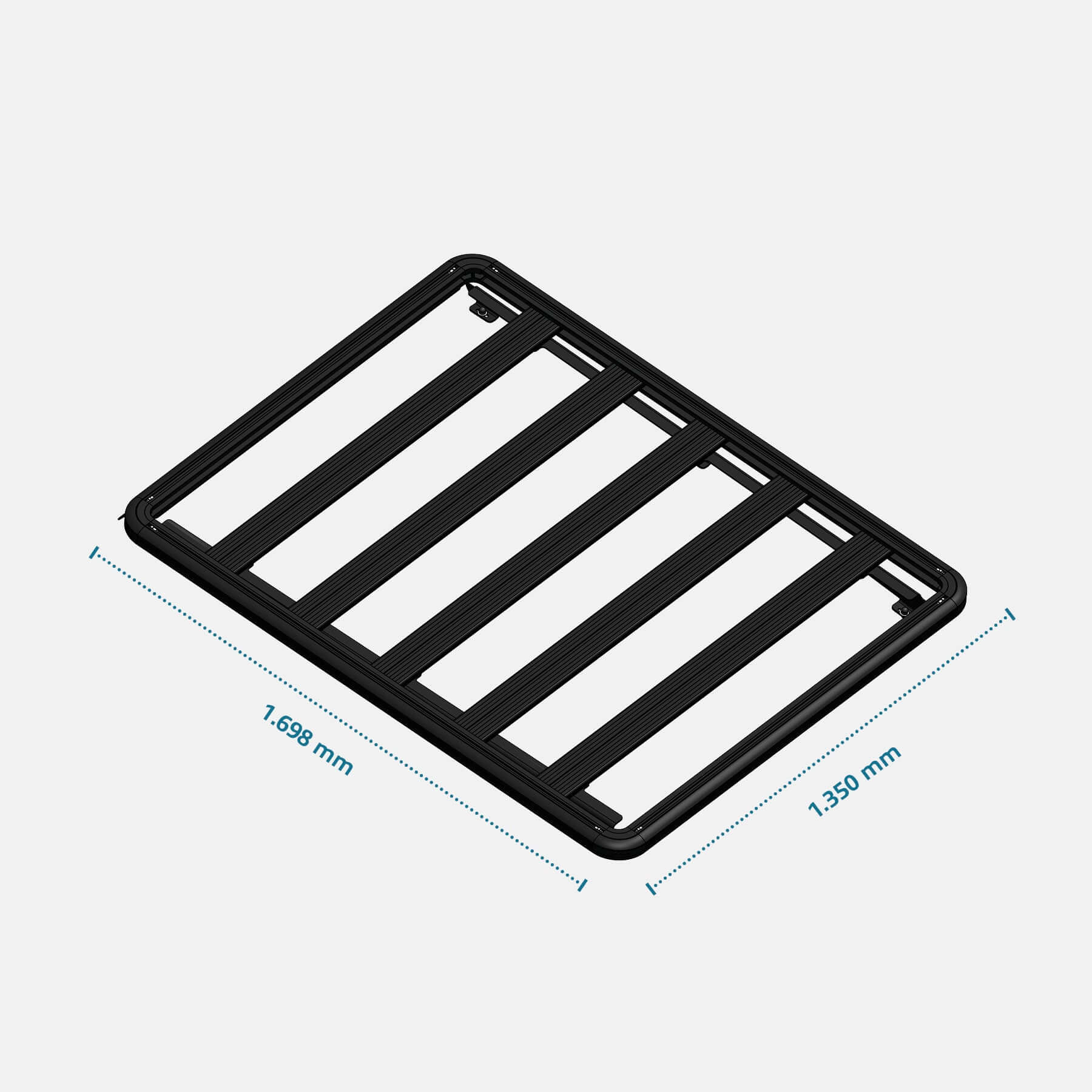 Dachträger ExRoof für VW Caddy V L1/SWB (ab Baujahr 2020)