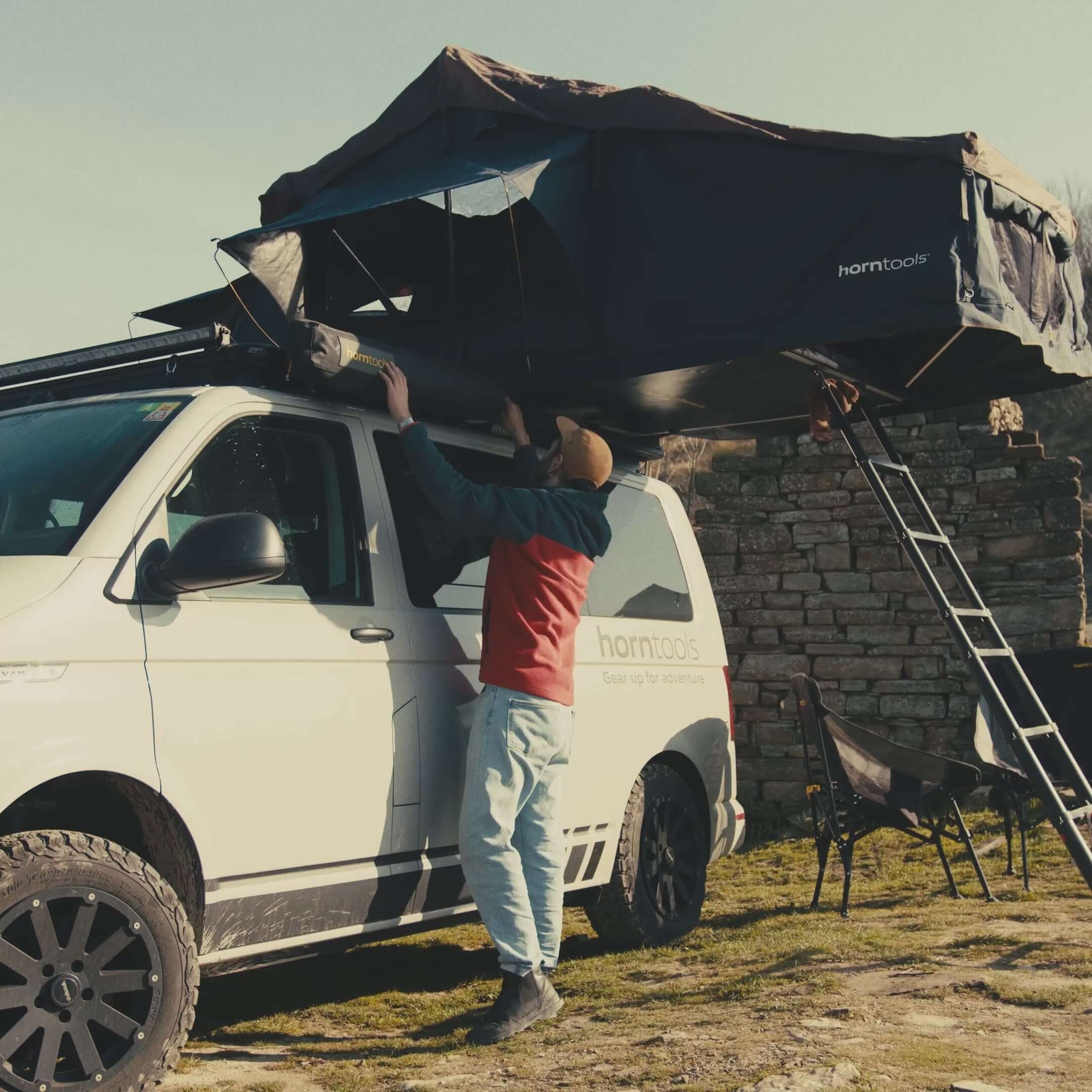 Duschzelt Horizon - mobile Umkleidekabine